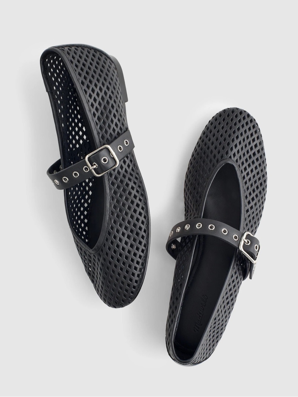 NWOB The Remy Mary Jane Flat, size 8 True Black